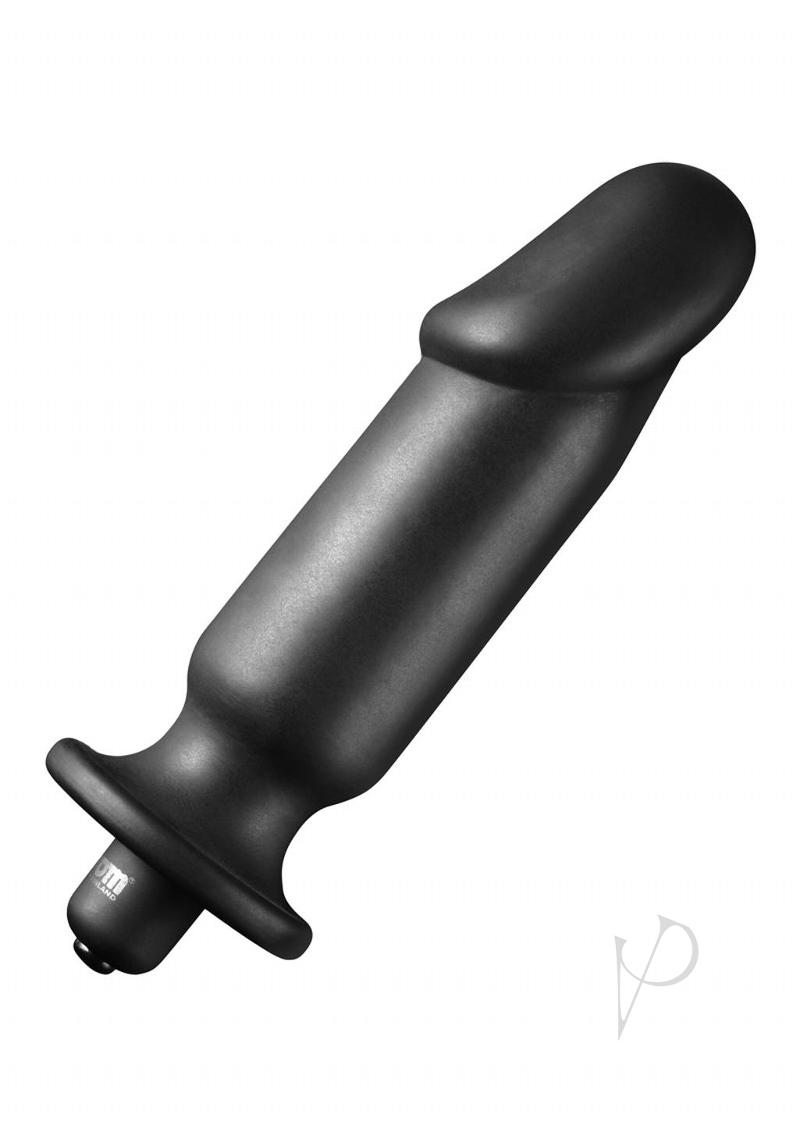 Tof Medium Vibrating Plug Black