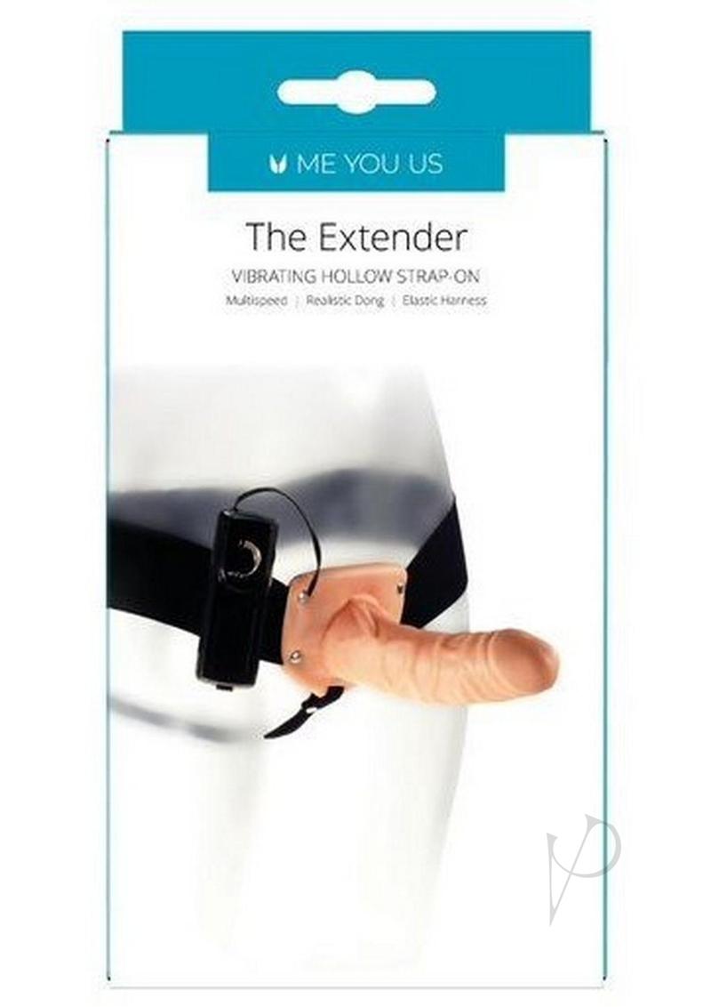 Myu Extender Hollow Vibrating Strap On