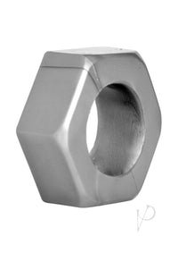 Ms Silver Hex Cock Ring/ball Stretcher