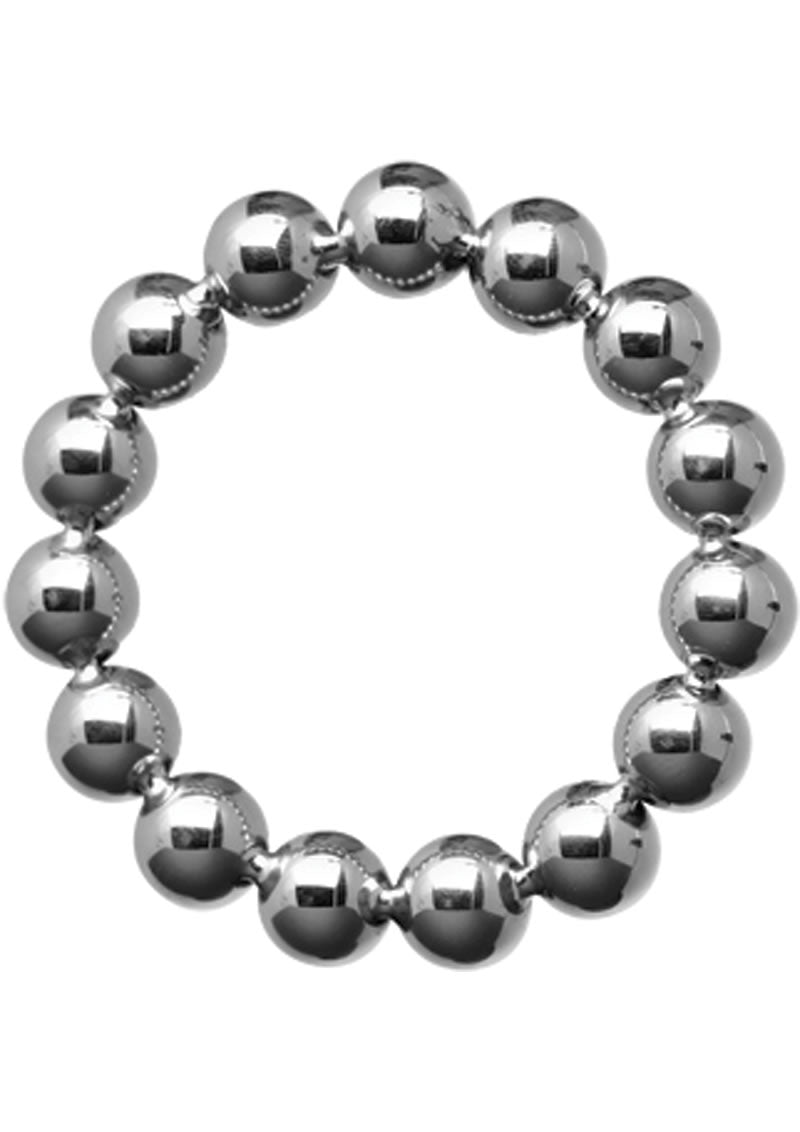 Ms Meridian Steel Beaded Cockring 2