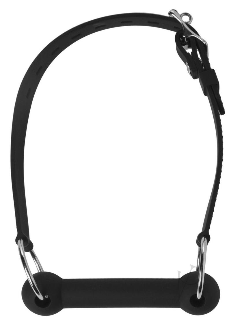 Ms Mr. Ed Locking Silicone Bit Gag