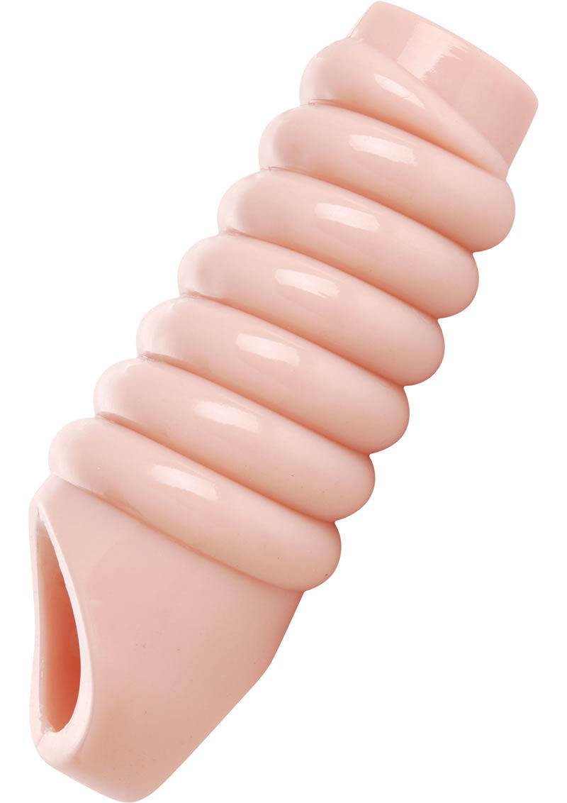 Size Matters Ribbed Penis Sheath