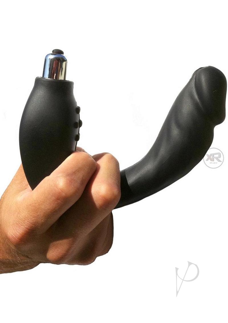 Tm Realistic Vibrate Pspot Massage Black