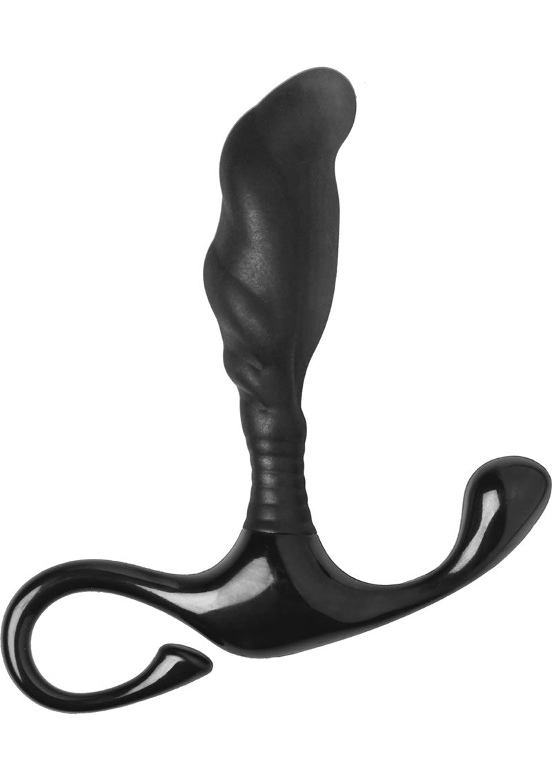 Tm Silicone Prostate Exerciser Blk(disc)