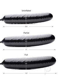 Inflatable Dildo 11 - Black