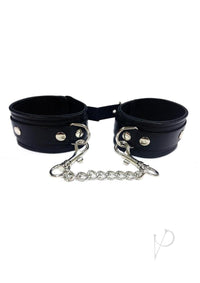 Rouge Plain Ankle Cuffs Black