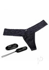 Wireless Remote Vibe Panty Sm Black