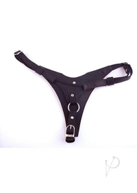 Rouge Female Dildo Harness Black