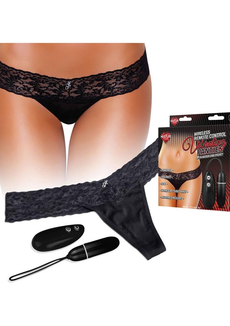 Wireless Remote Vibe Panty Ml Black