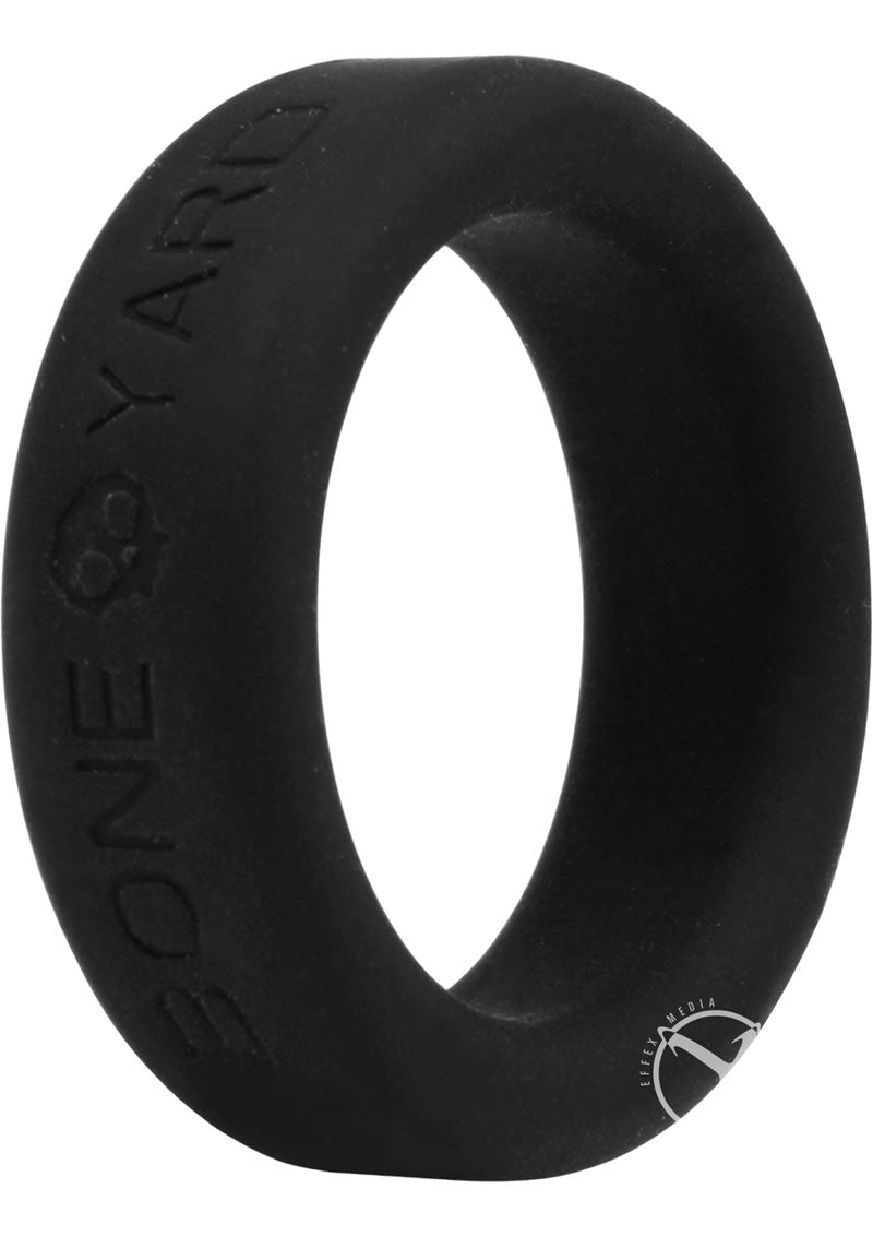 Boneyard Silicone Ring 30mm Black