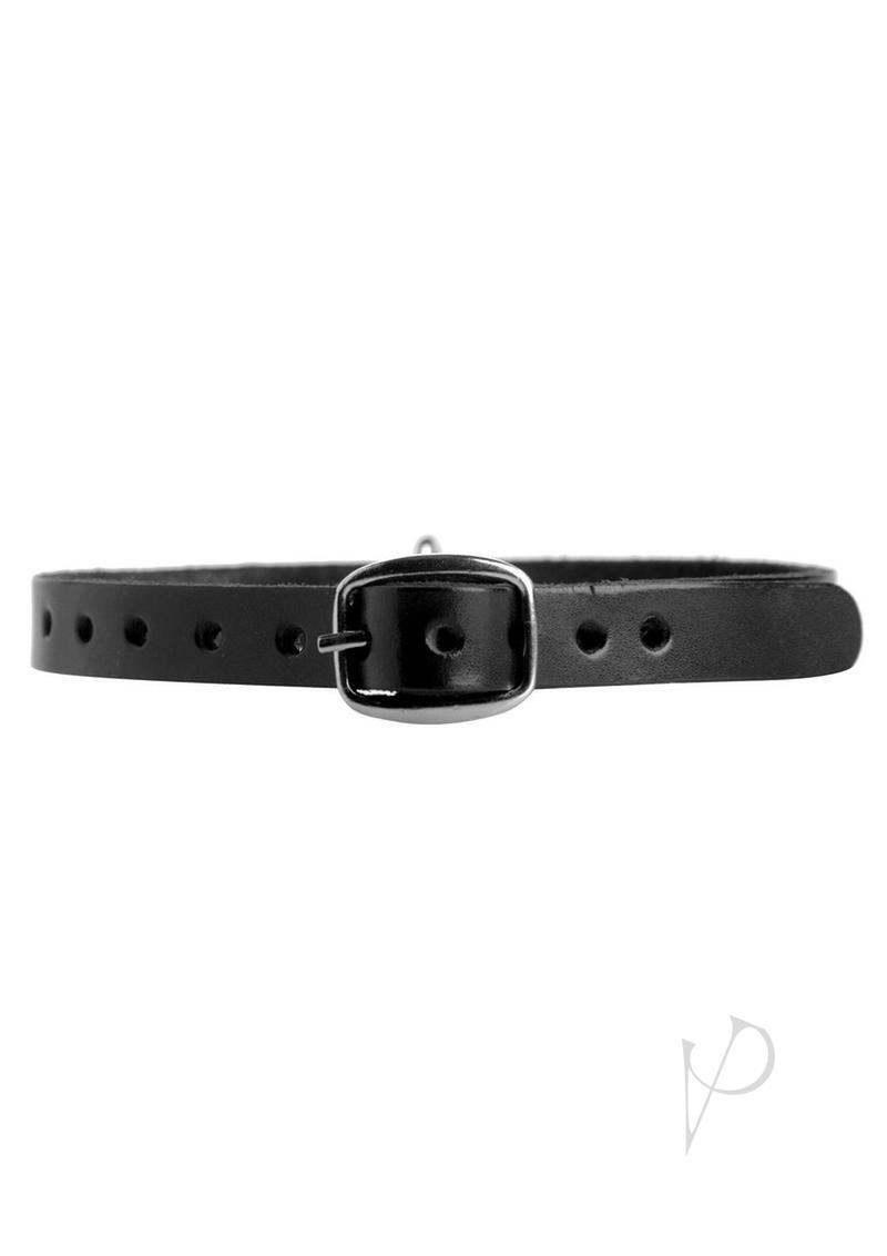 Strict Leather Choker Collar W/o Ring Md