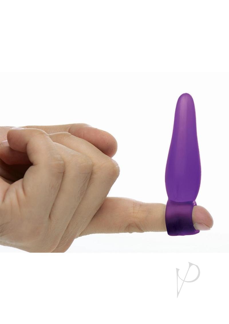 Frisky 3pc Finger Rimmer W/bullet Purple