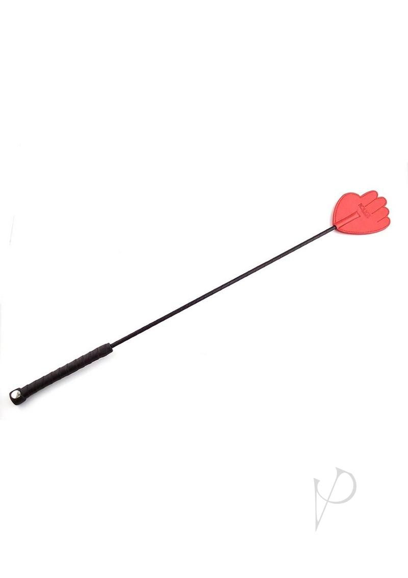 Rouge Hand Riding Crop Red