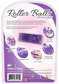 Sandt Roller Balls Massager Purple