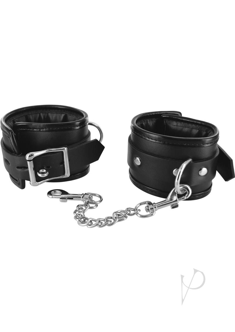 Strict Locking Padded Wrist Cuffs/chains