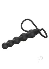 Silicone Beaded Double Rider Black