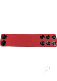 Boneyard Silicone Ball Strap Red