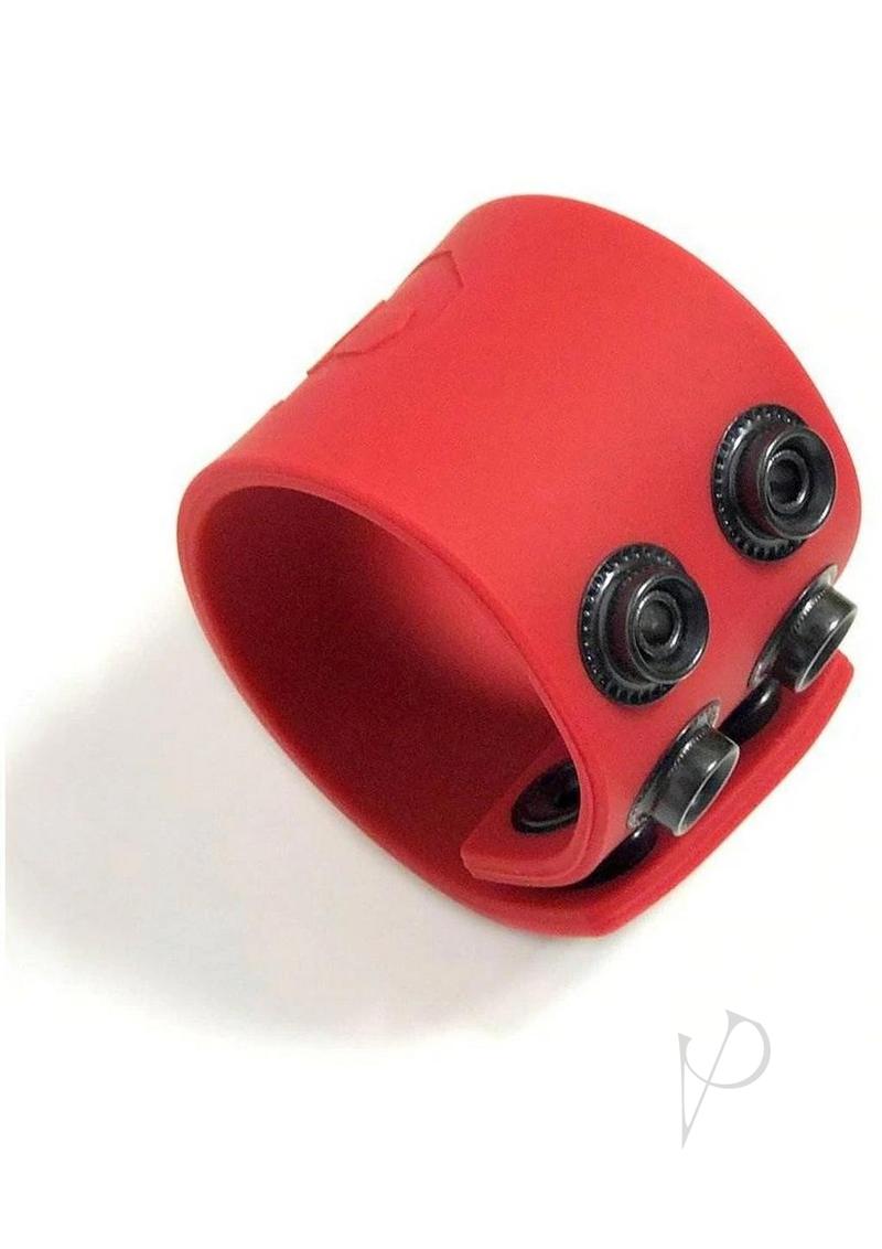 Boneyard Silicone Ball Strap Red