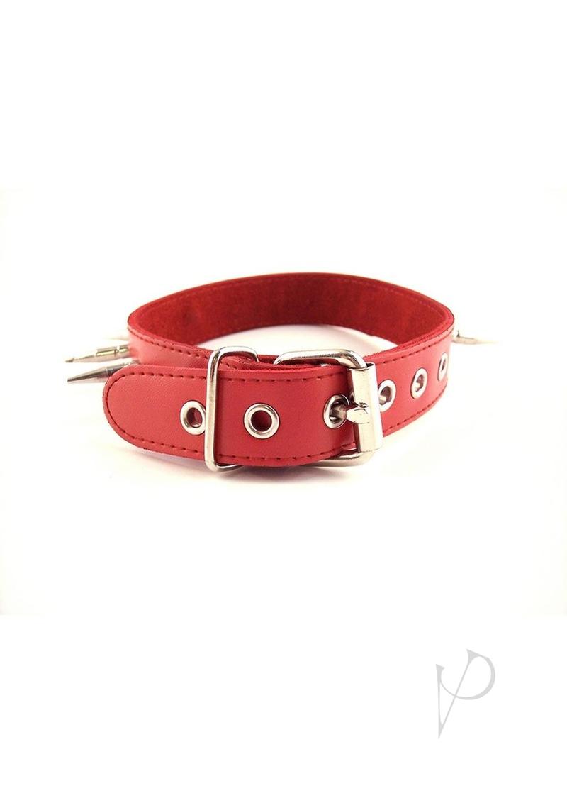 Rouge Spiked Collar Red