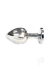 Rouge Anal Butt Plug Lg Stainless Steel