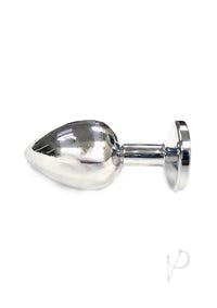 Rouge Anal Butt Plug Lg Stainless Steel