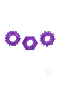 Reversable Ring Set Purple