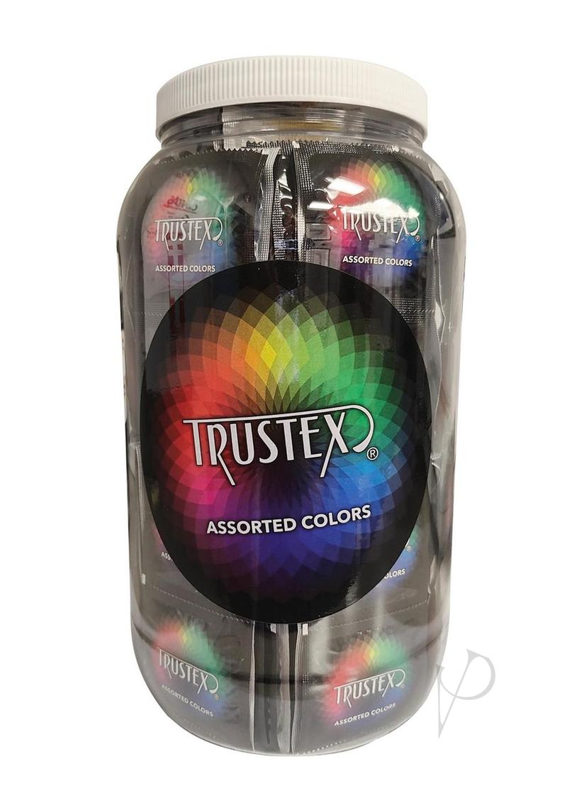 Trustex Lubed Asst Colors 288pcs