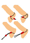Ms Crimson Tied Bolo Lasso Style Cring