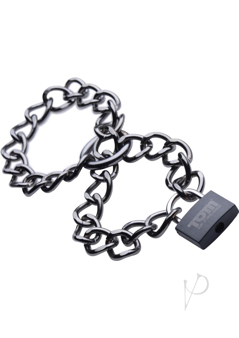 Tof Locking Chain Cuffs