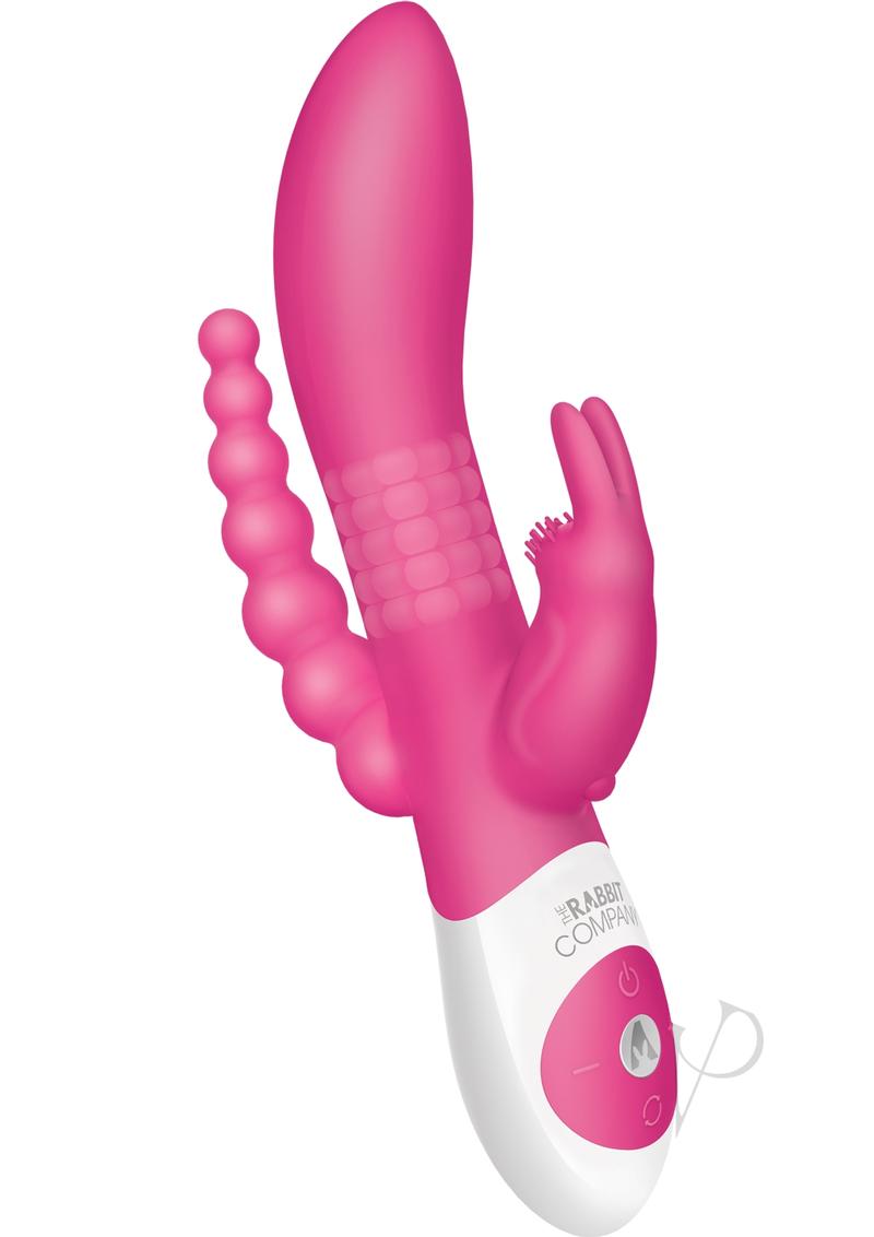 The Beaded Dp Rabbit Hot Pink