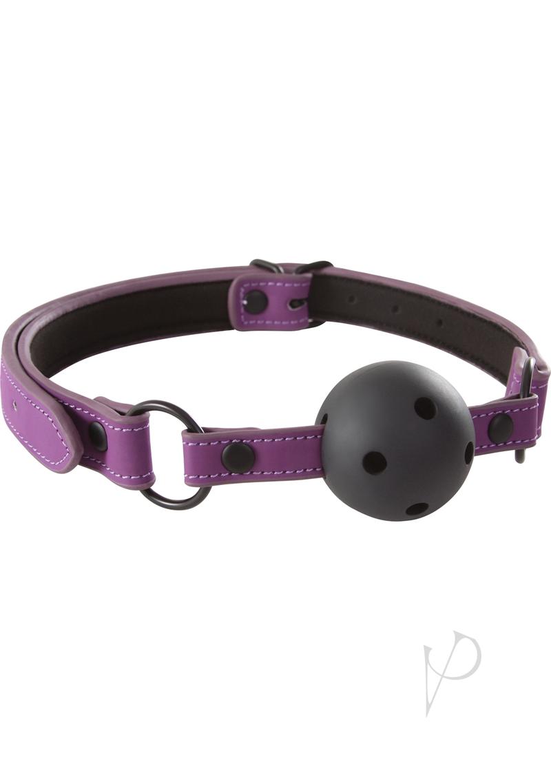 Lust Bondage Ball Gag Purple