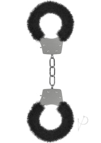 Ouch! Pleasure Handcuffs Furry Black