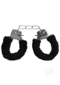 Ouch! Pleasure Handcuffs Furry Black