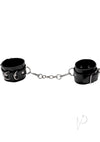 Ouch Leather Cuffs Black