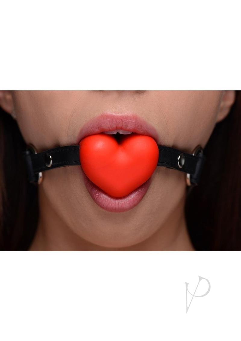 Frisky Silicone Heart Shaped Mouth Gag