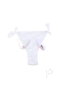 Sensuelle Pleasure Panty R/c Bullet Wht