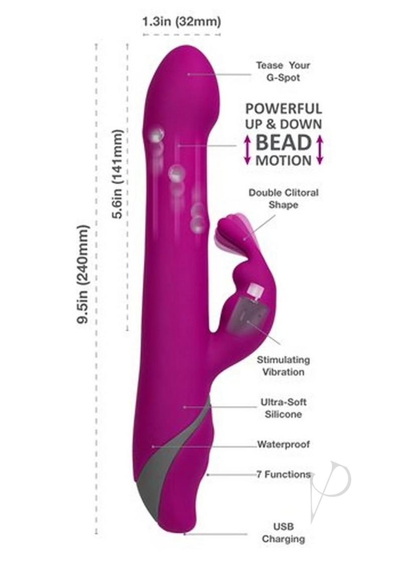 Commotion The Rhumba Vibrator Raspberry