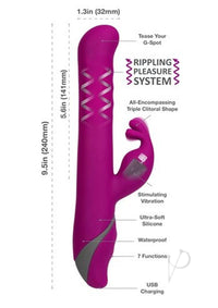 Commotion The Samba Vibrator Raspberry