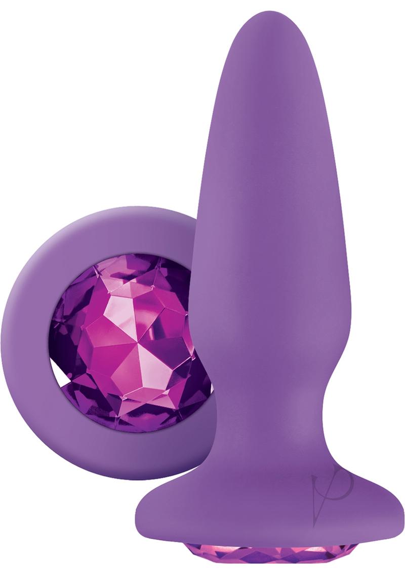 Glams Purple Gem Anal Plug