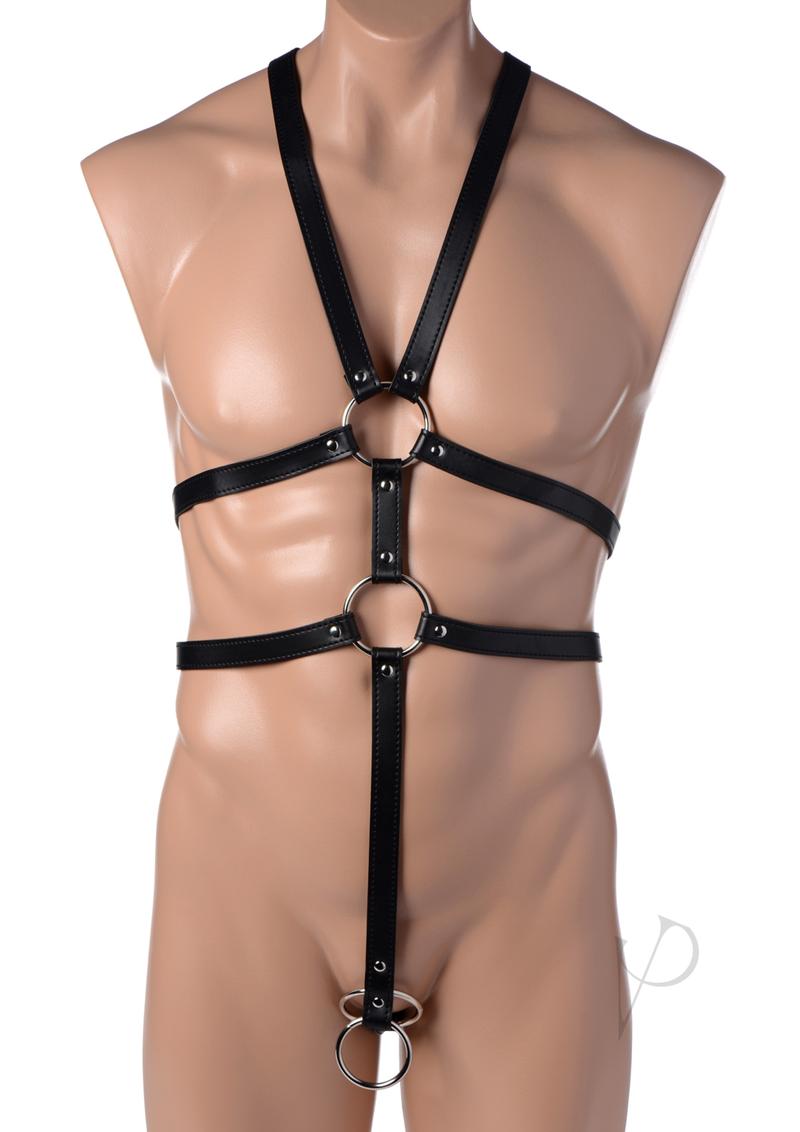 Strict Male Body Harness