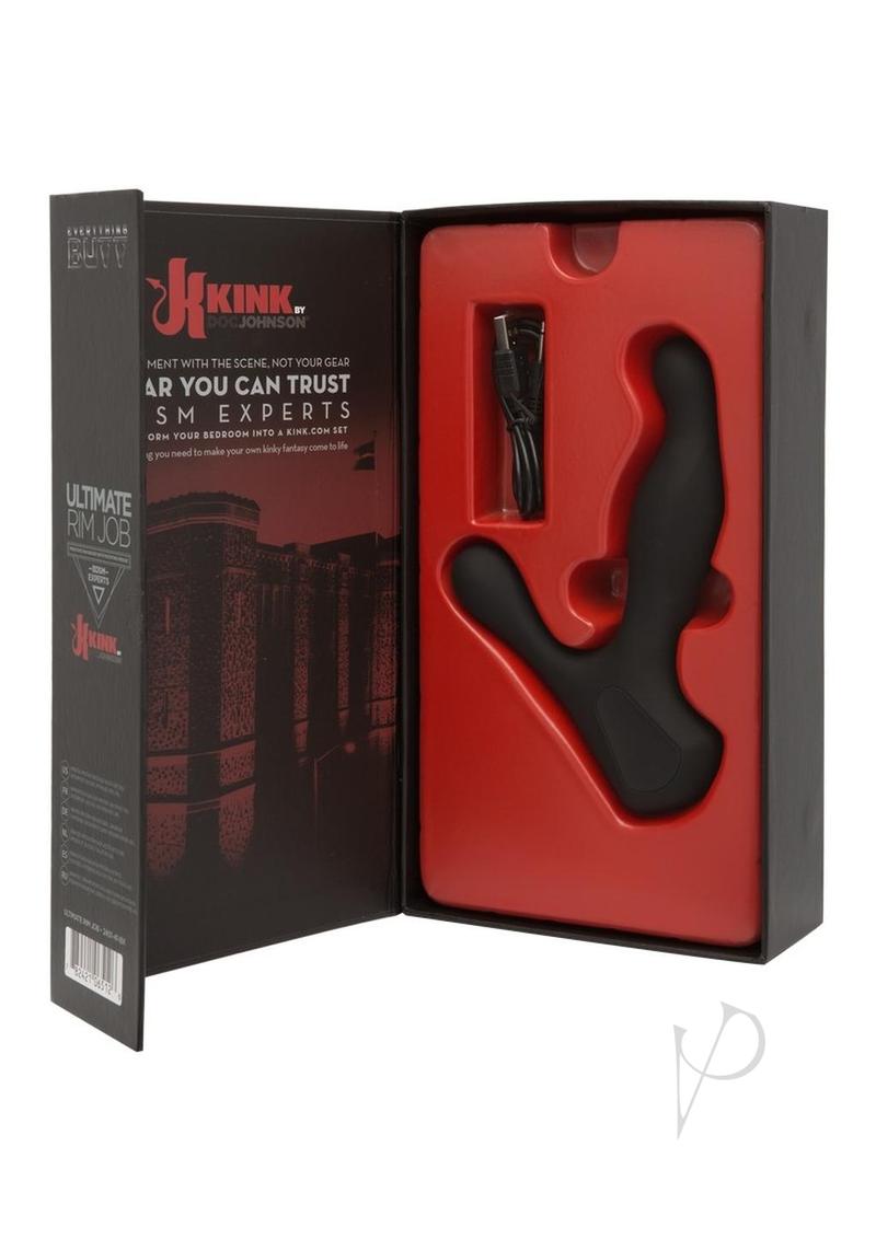 Kink Rimmer Vibe Prostate Massager Black