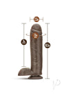 Dr Skin Mr Mister 10.5 Dildo Chocolate