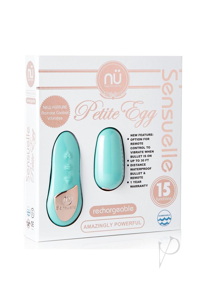 Sensuelle Remote 15 Func Petite Egg Tblu