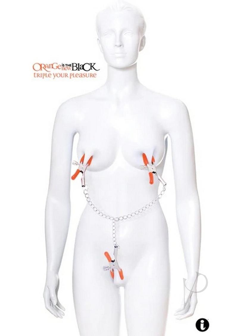 Oitnb Triple Your Pleasure Clamps/chain