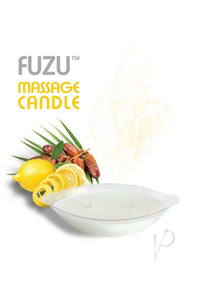 Fuzu Massage Candle Fiji Dates/lemon 4oz