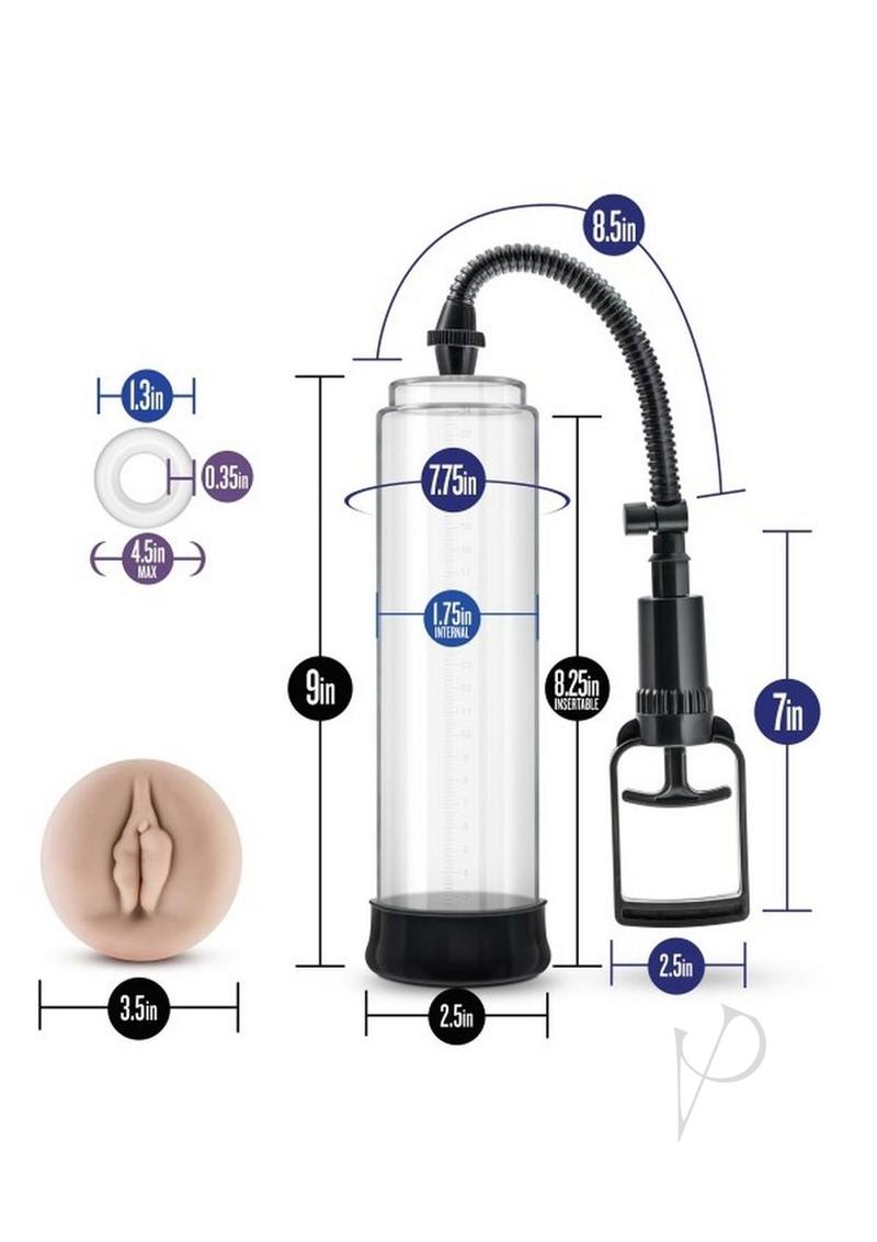 Performance Vx5 Male Pump System Clear