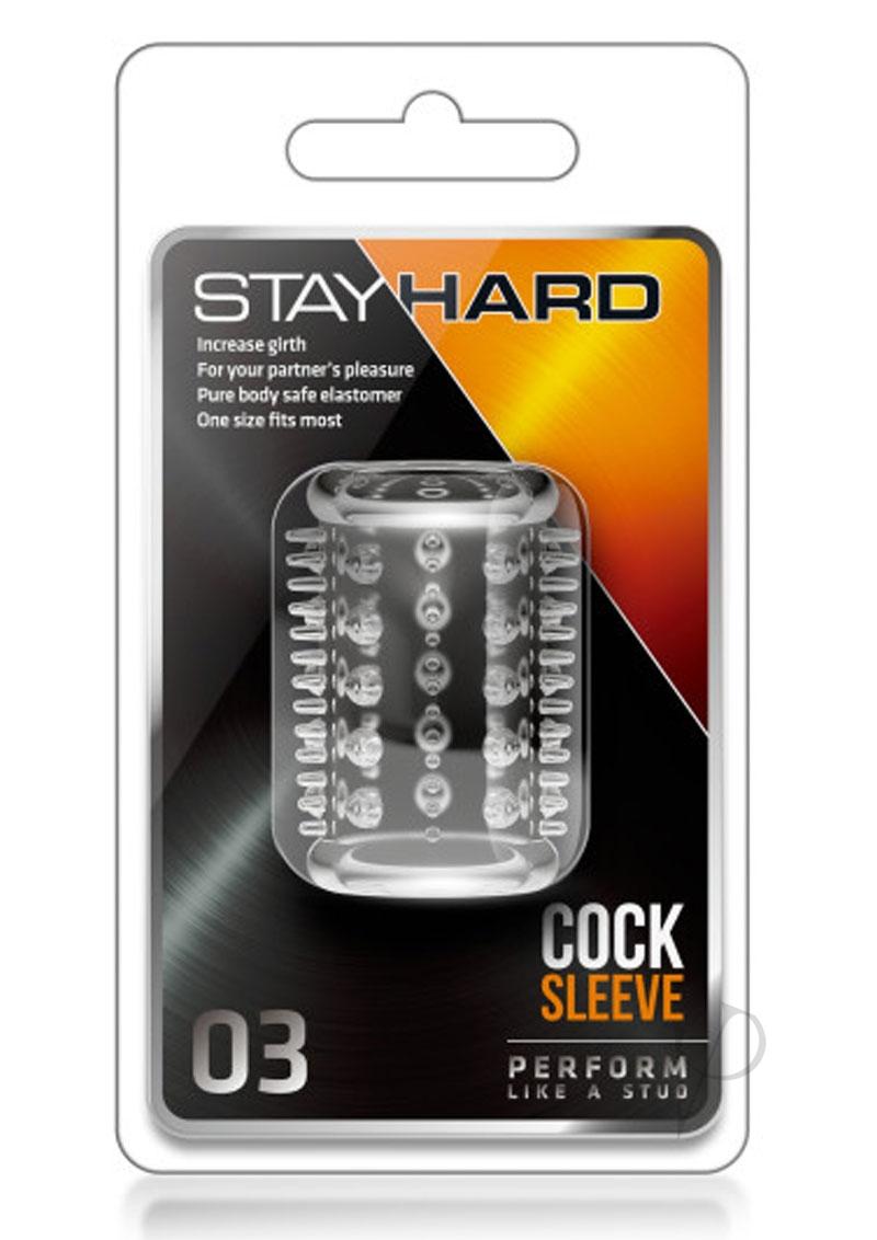 Stay Hard Cock Sleeve 03 Clear