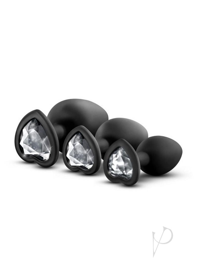 Luxe Bling Plugs Train Kit Blk/wht Gems