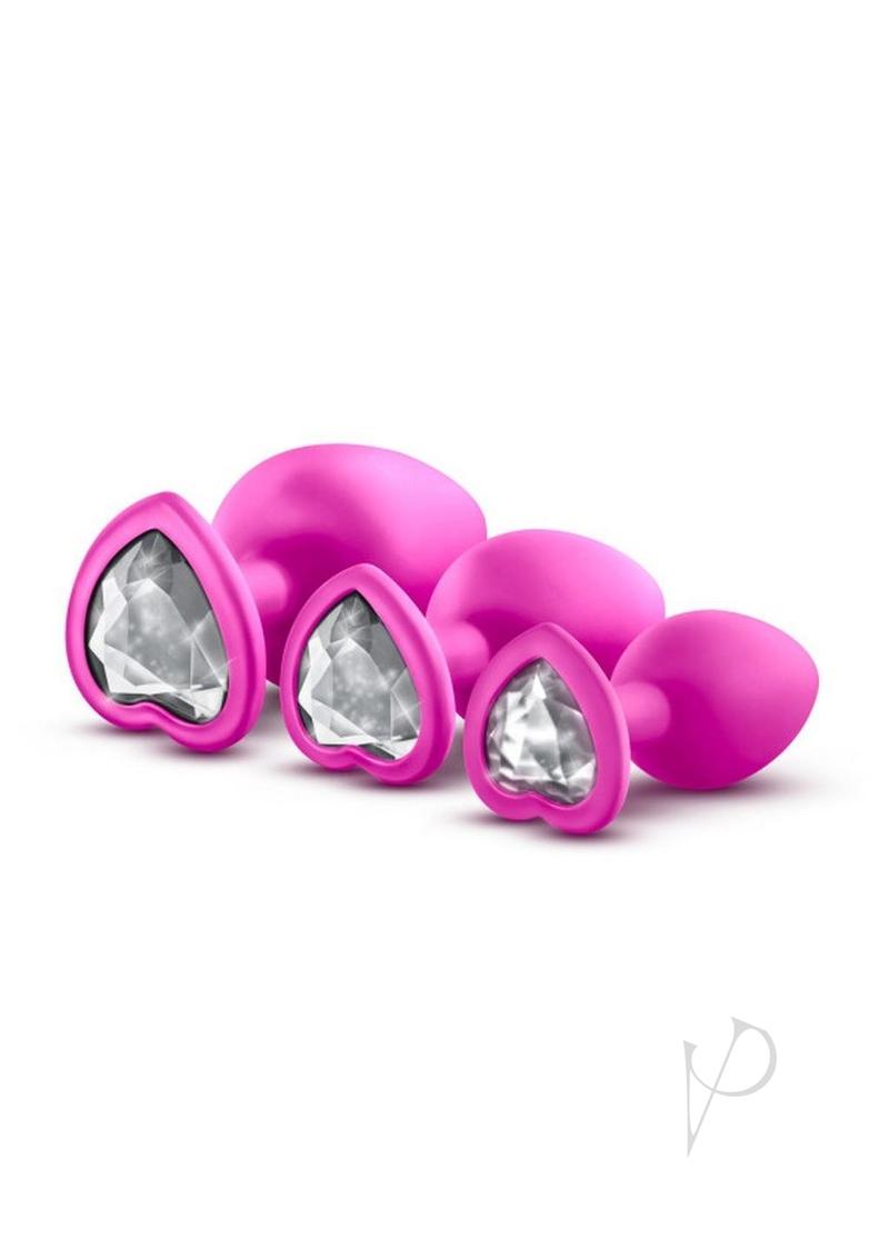 Luxe Bling Plugs Train Kit Pnk/wht Gems