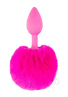 Neon Bunny Tail Pink